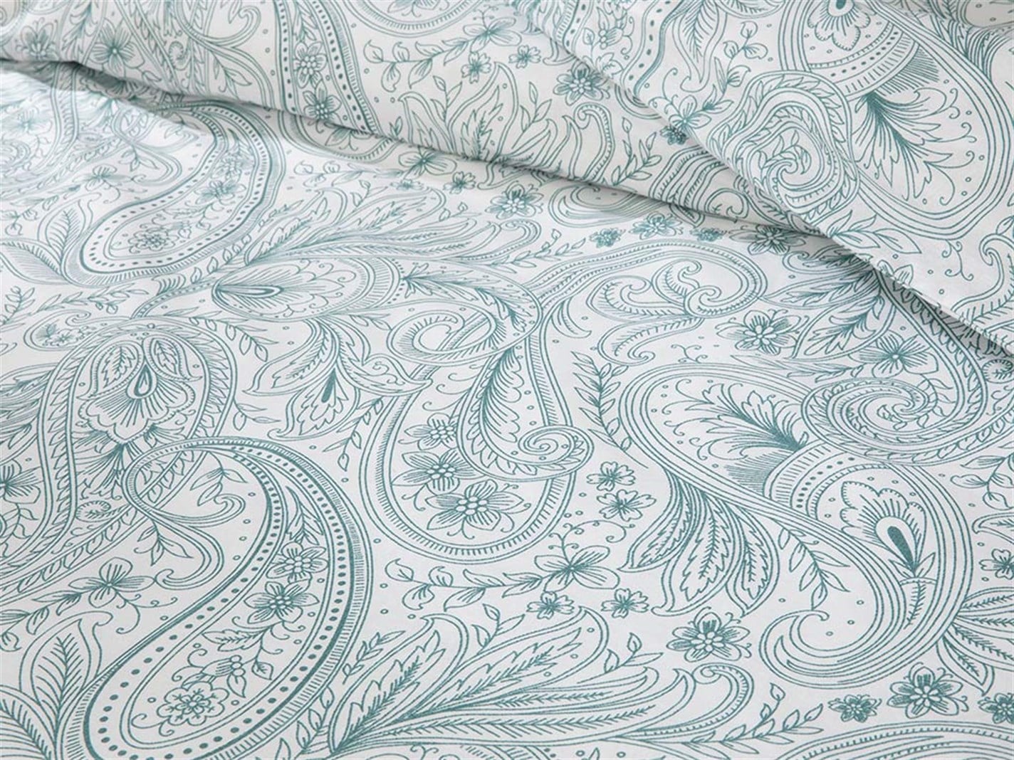 PureShawl 52 Tel / 132 Numărul de fir Persoană dublă 200x220 cm Seledon,