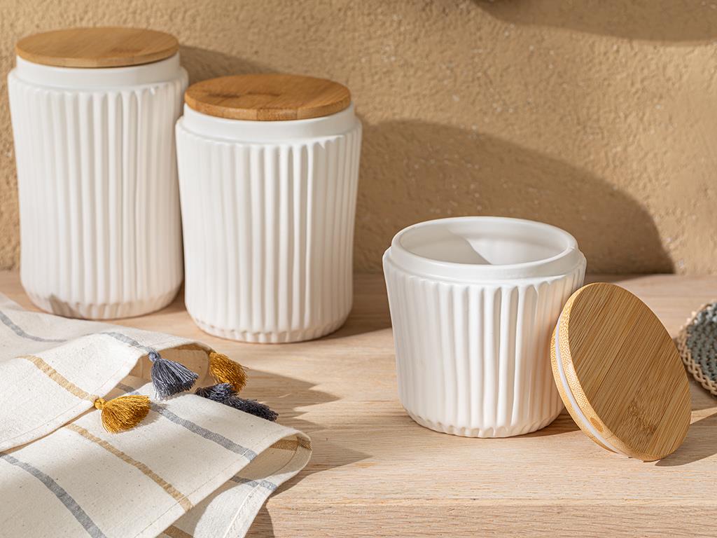 Purl Dolomite Single Cruet 500 ml White