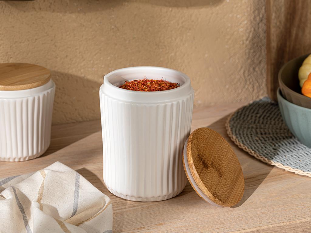 Purl Dolomite Single Cruet 750 ml White