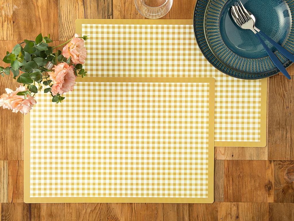 Quadrat #  Cu 4 30x45 cm Galben