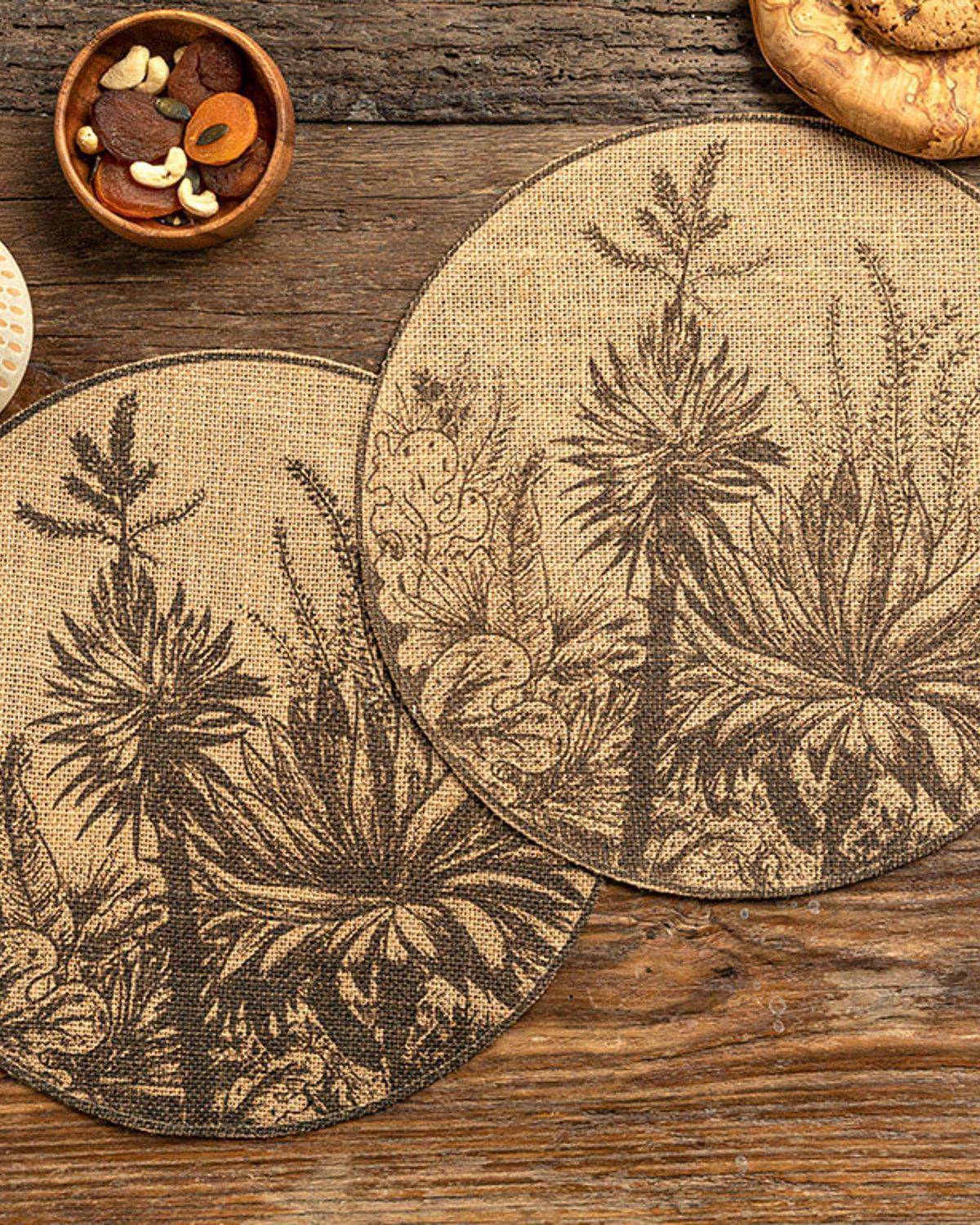 Raisa Jute 2 Set Place Mat 34 cm Natural