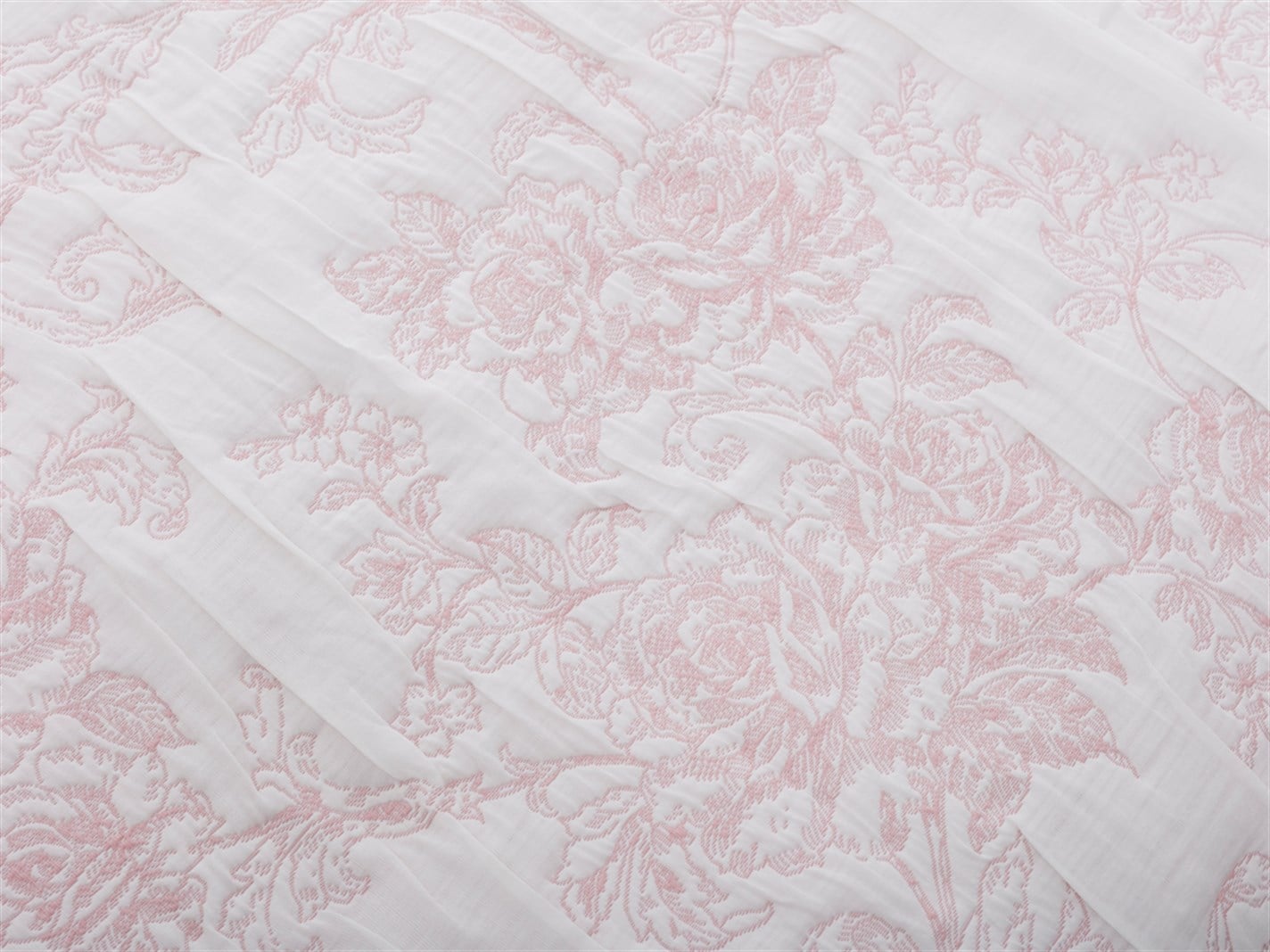 Rambler Rose Jacquard Persoană dublă 250x260 cm Roz