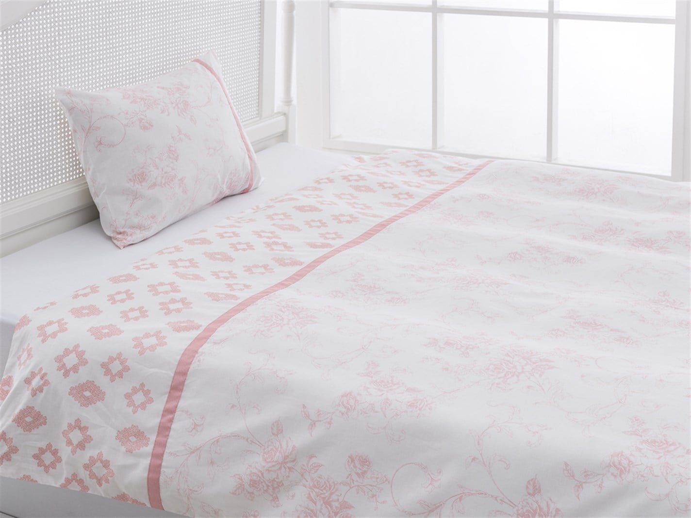 Rambler Rose  Pentru o persoana 160x220 cm Roz