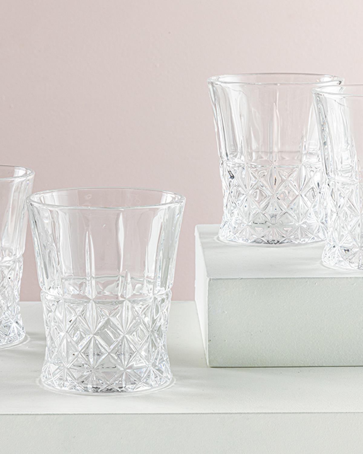 Rhode Sticlă Cu 4 Piese Pahar 260 ml Transparent