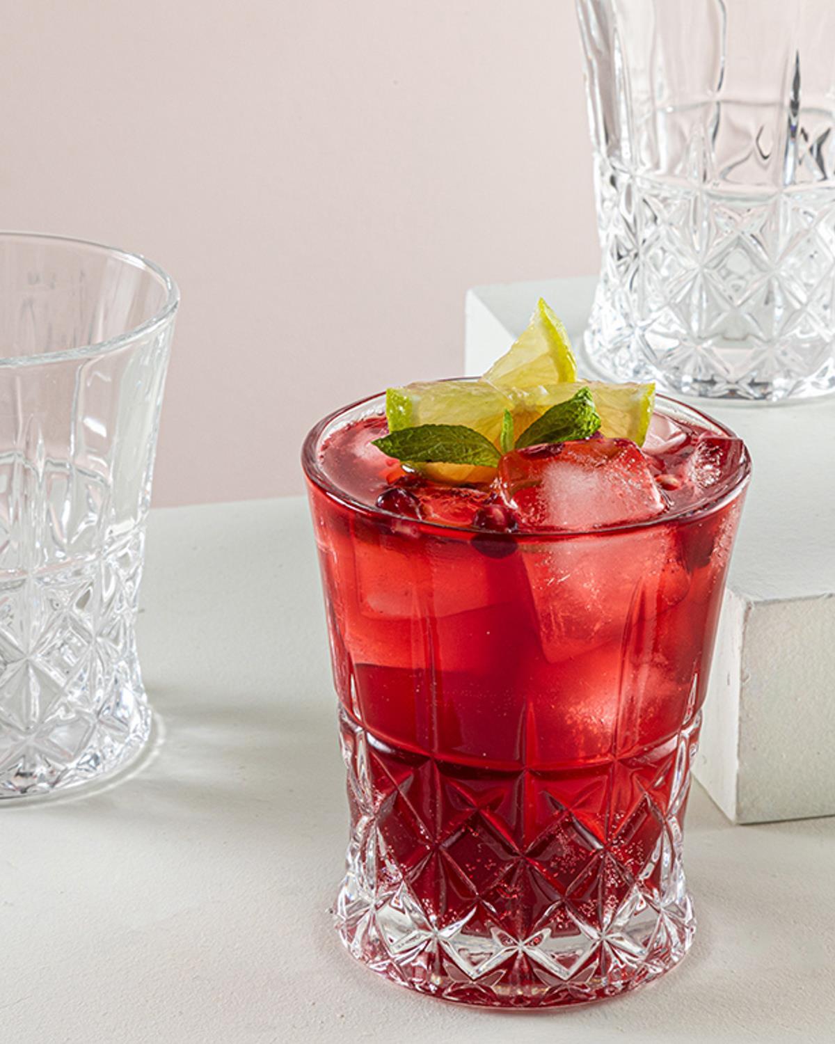 Rhode Sticlă Cu 4 Piese Pahar 260 ml Transparent