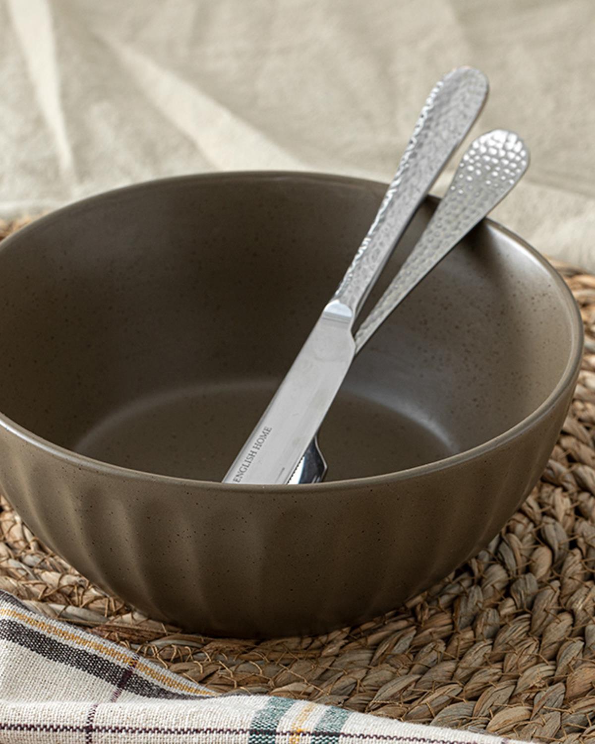 Rhode Stoneware 2 Set Boluri 17 Cm Cafea.