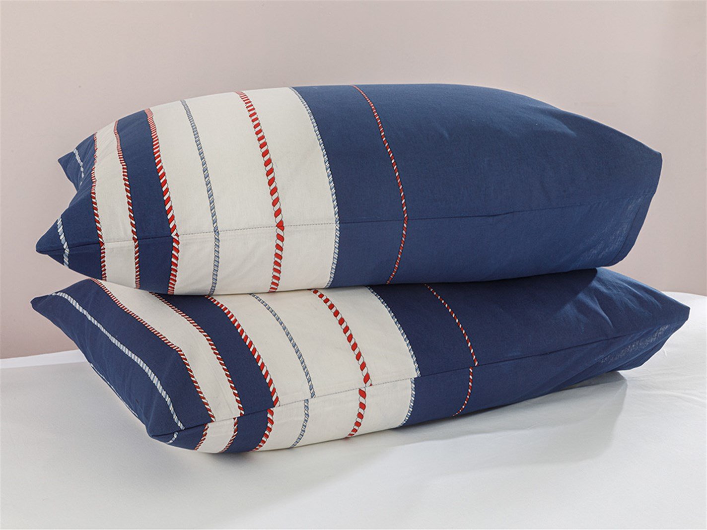 Rope Marine 57 Tel / 144 Numărul de fir 2 set 50x70 cm Albastru inchis