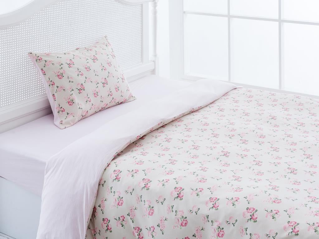 Rose romantism  Tricot For One Person  SET LENJERIE DE PAT 160x220 cm Roz Deschis