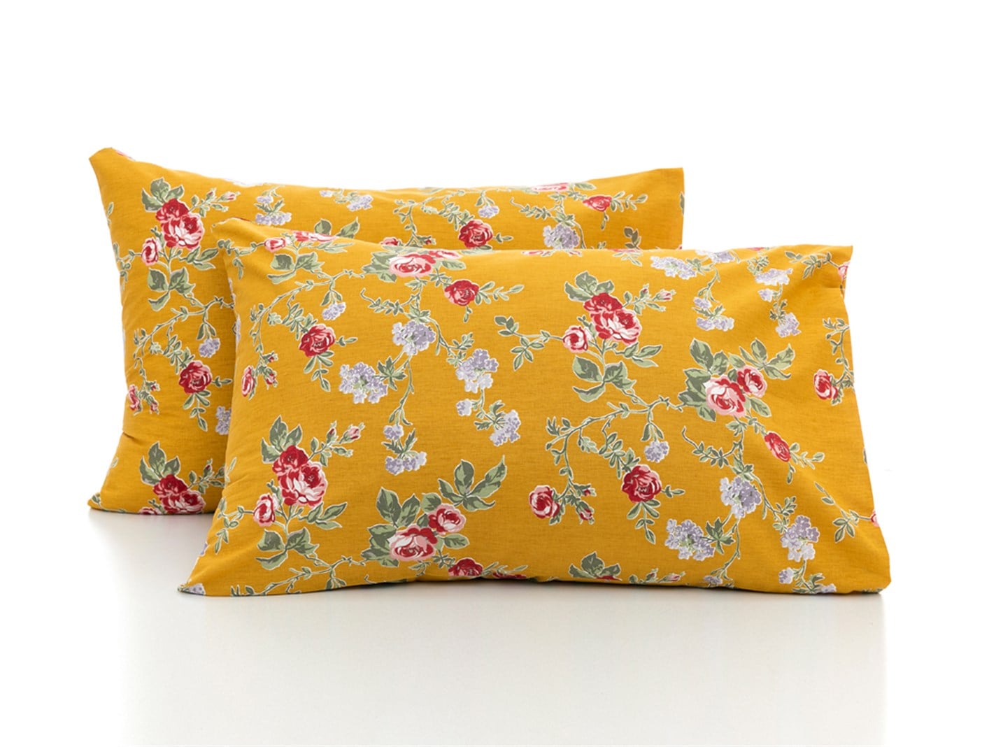 Rose Viva 57 Tel / 144 Numărul de fir 2 set 50x70 cm Galben închis