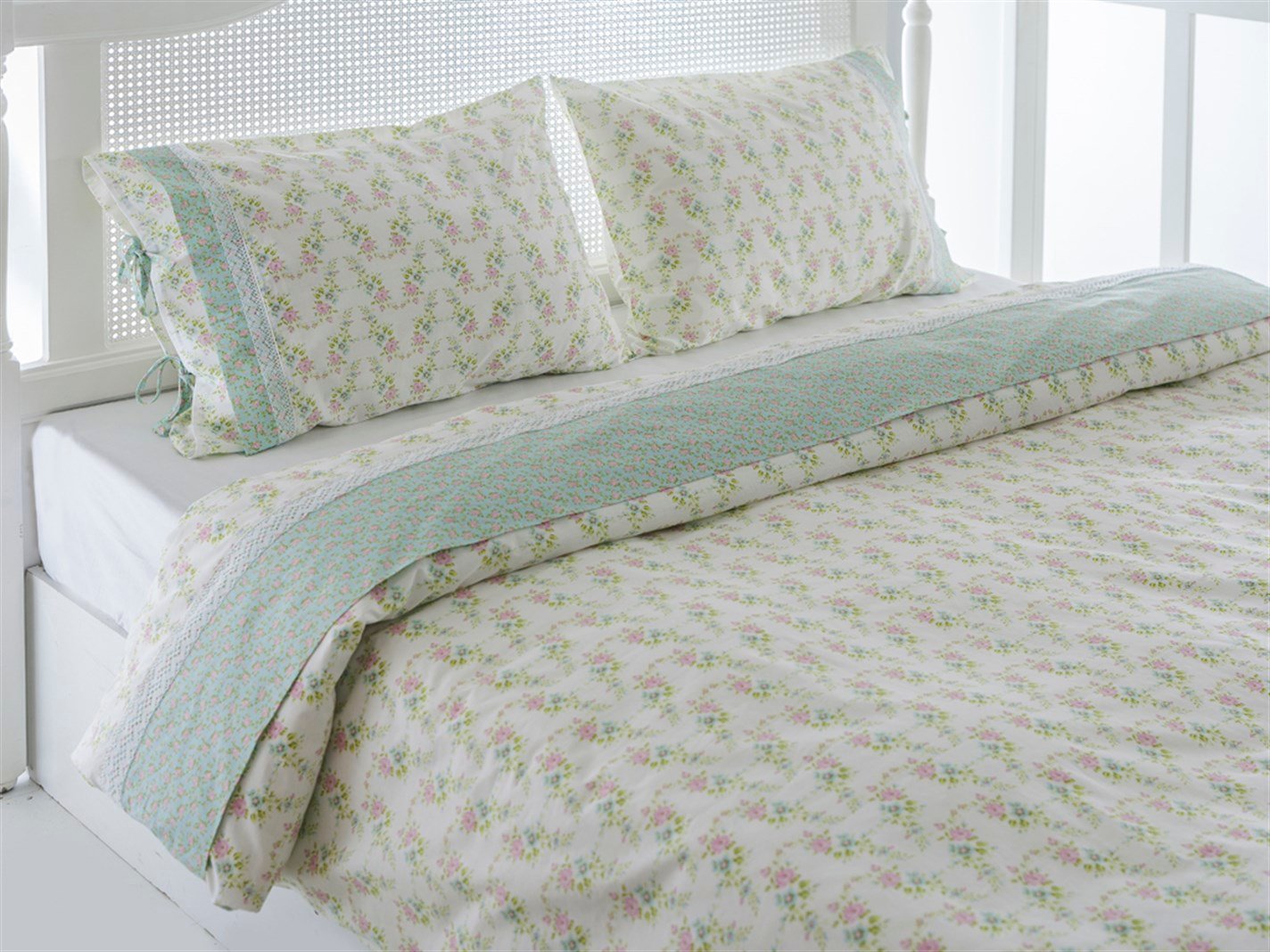Roselle Bobbin Laced Pentru o persoana 160x220 cm Roz