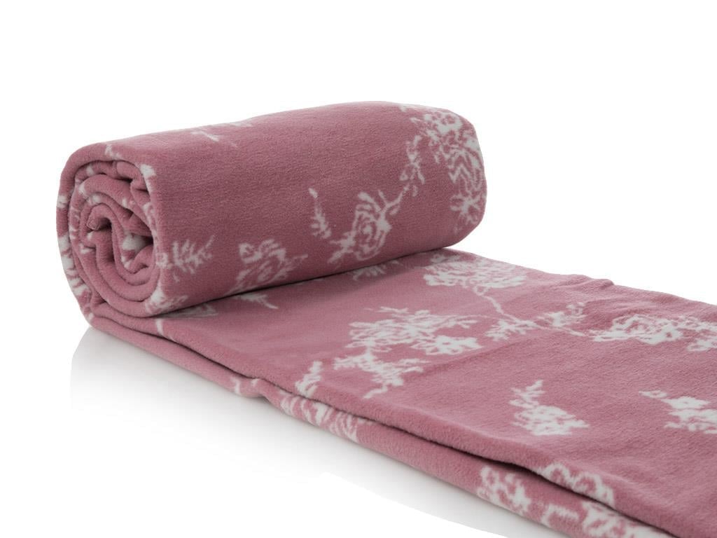 Rosevine Cottony For One Person  PĂTURĂ 150x200 cm Pink