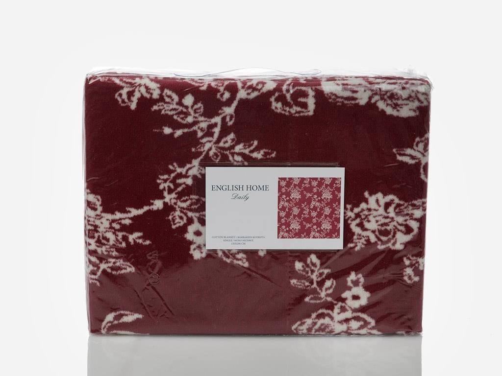 Ruby Rose Cottony Double Person  PĂTURĂ 200x220 cm Claret Red