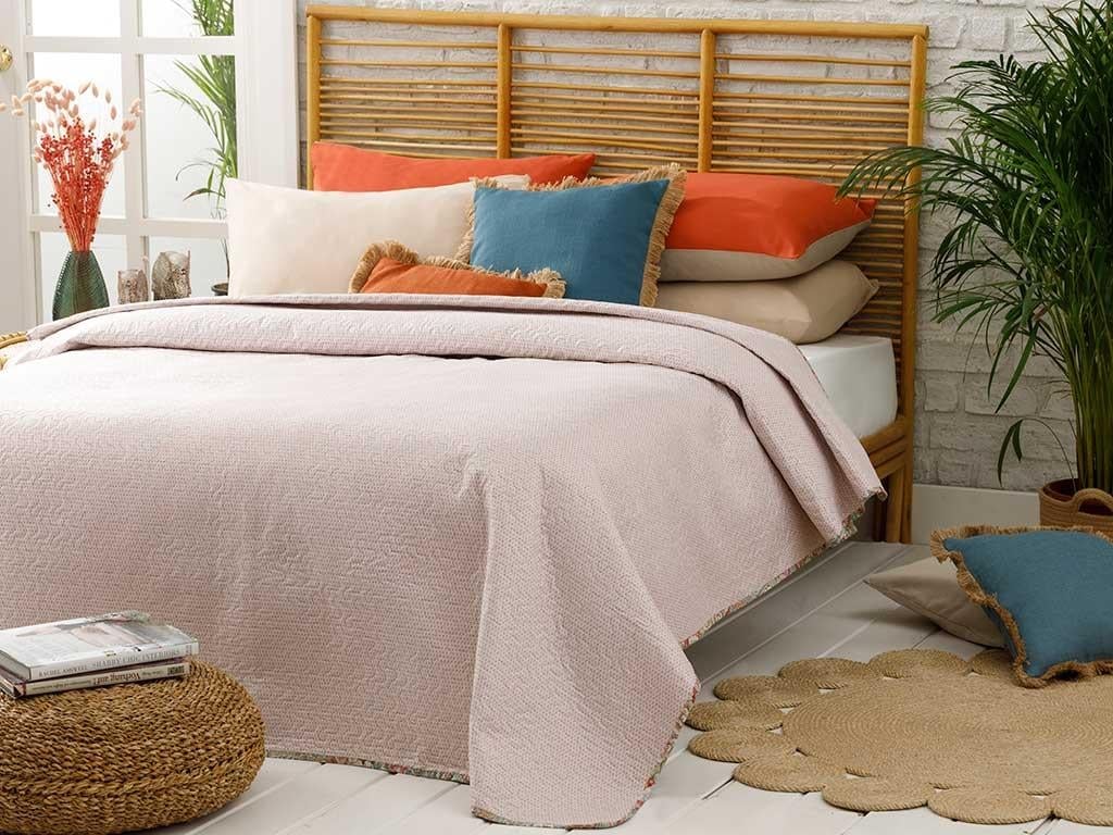 Salome Dublu Cuvertură Multifuncțională 200*220 Cm Coral