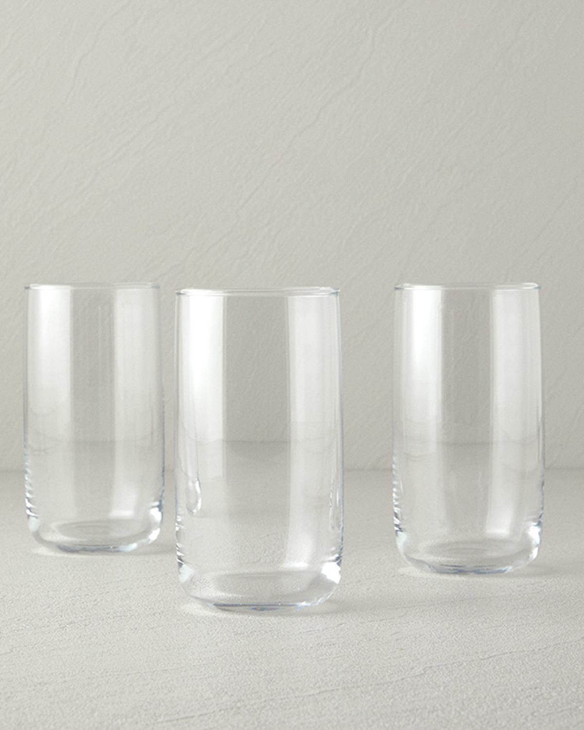 Sare Glass 3 Set Juice Glass 365 ml Transparent