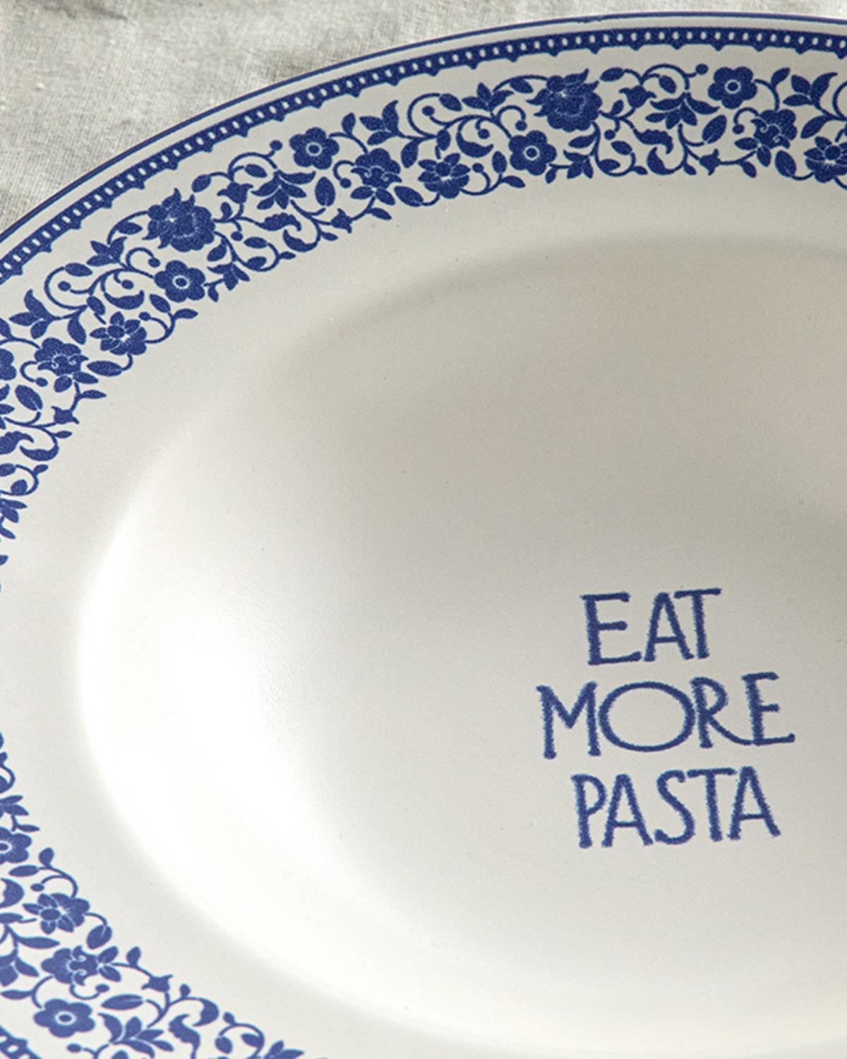 Savory Silicone Pasta Dish 28 cm Blue