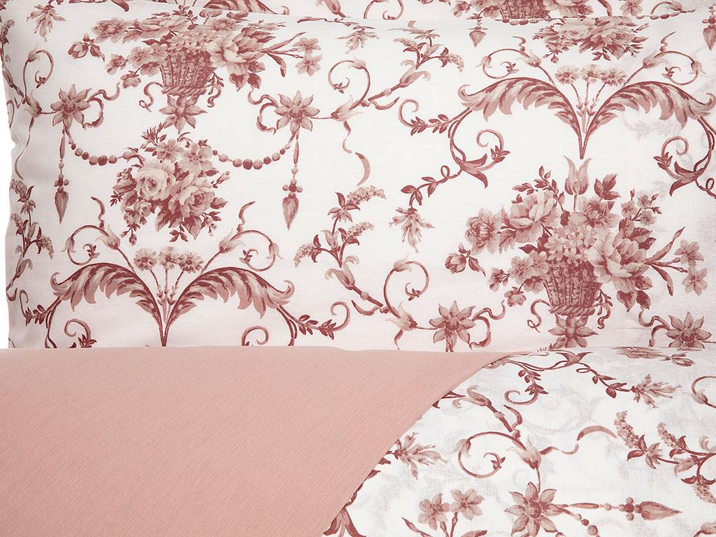 Scarlet TR Bumbac For One Person  SET LENJERIE DE PAT 160x220 cm Rose Color