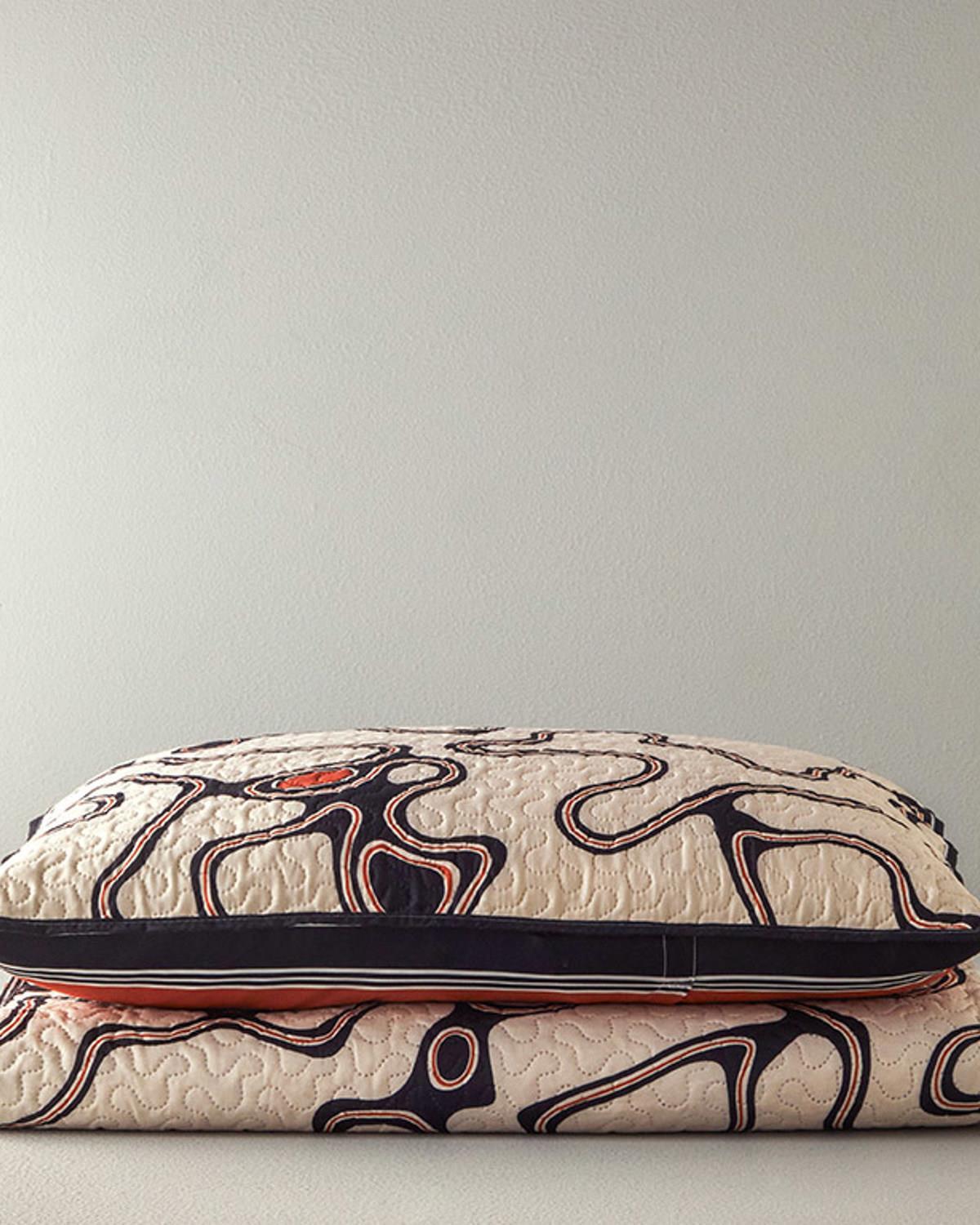 Multipurpose For One Person Bed Quilt Set 160x220 cm Beige