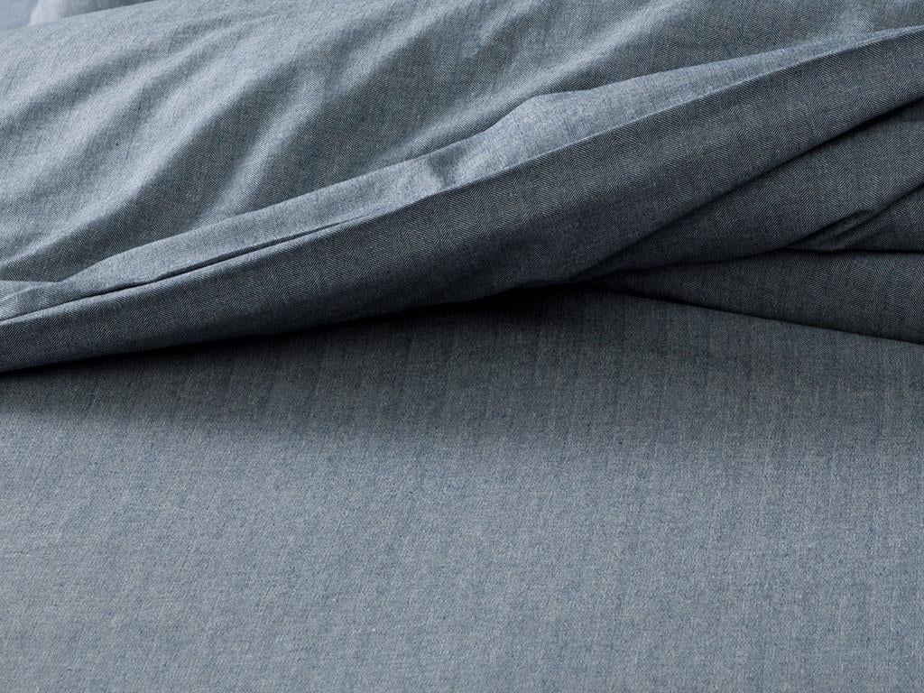 Sharp Twill Suit Double Person Duvet Cover Set 200x220 cm Dark Blue