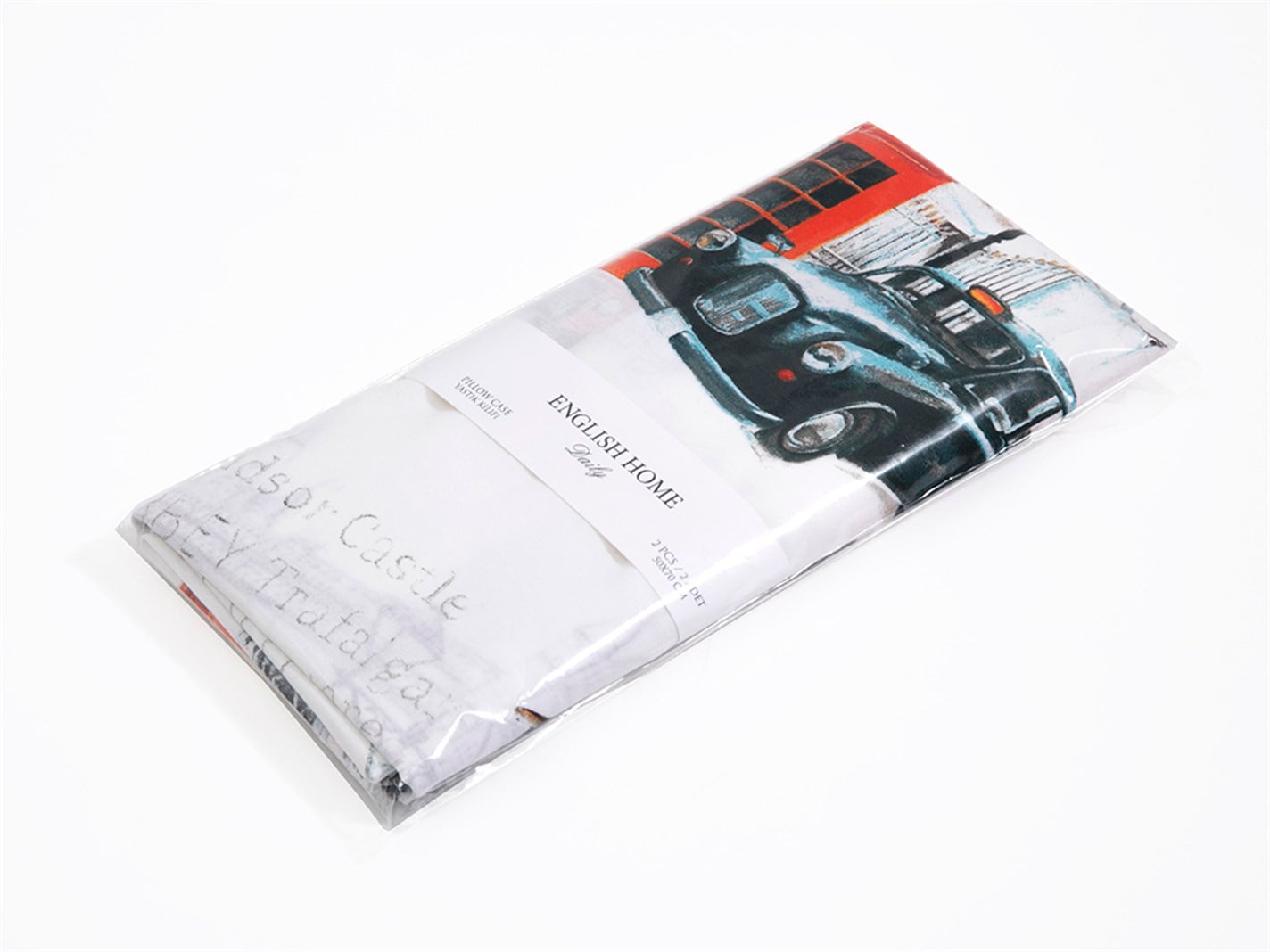 Sobritish 57 Tel / 144 Numărul de fir 2 set 50x70 cm roșu