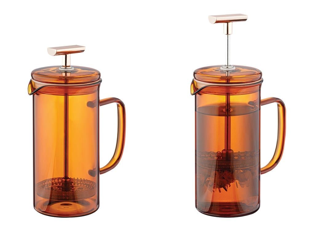 Stelton Stainless Steel French Press 350 ml Amber