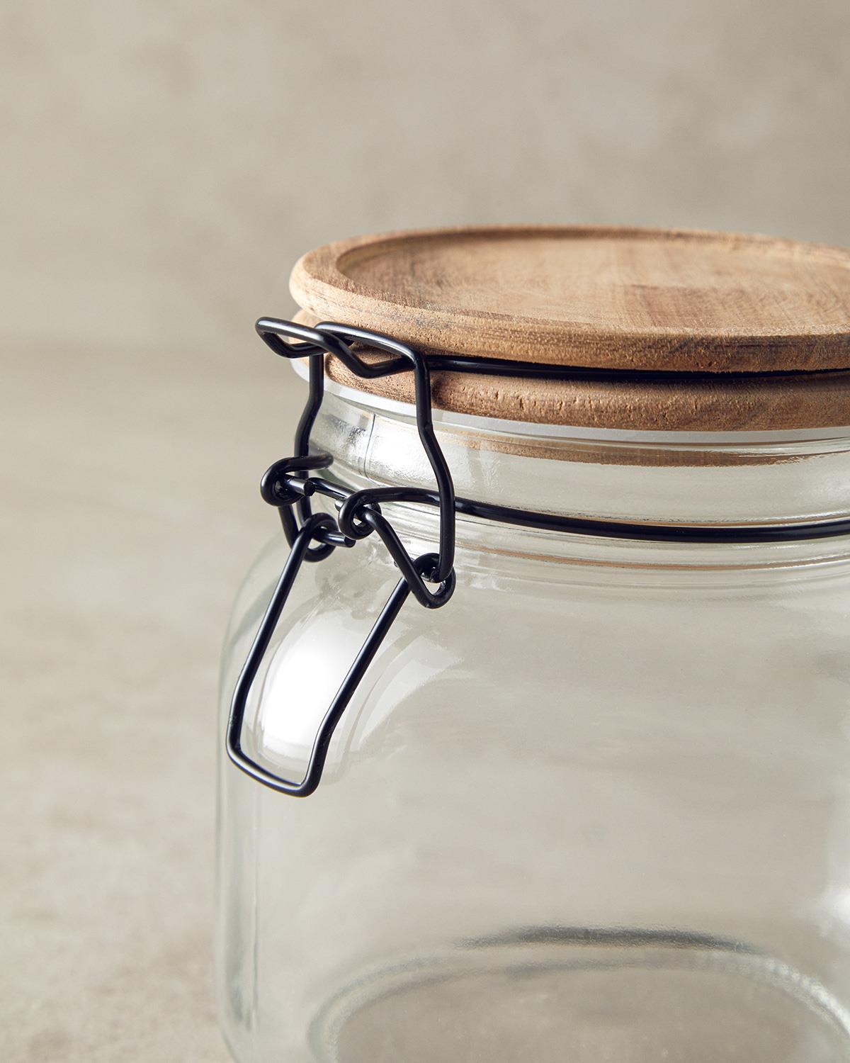 Sticlă Borcan 1000 Ml Transparent