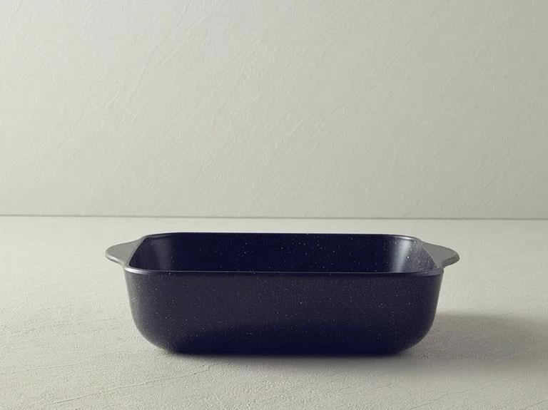 Sticlă Neaderent Recipient Pentru Cuptor 35,5x20,5x8 cm Negru