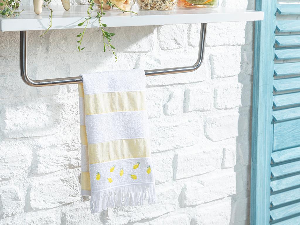 Summer Fruit Cotton Drying Cloth 30x50 cm Yellow
