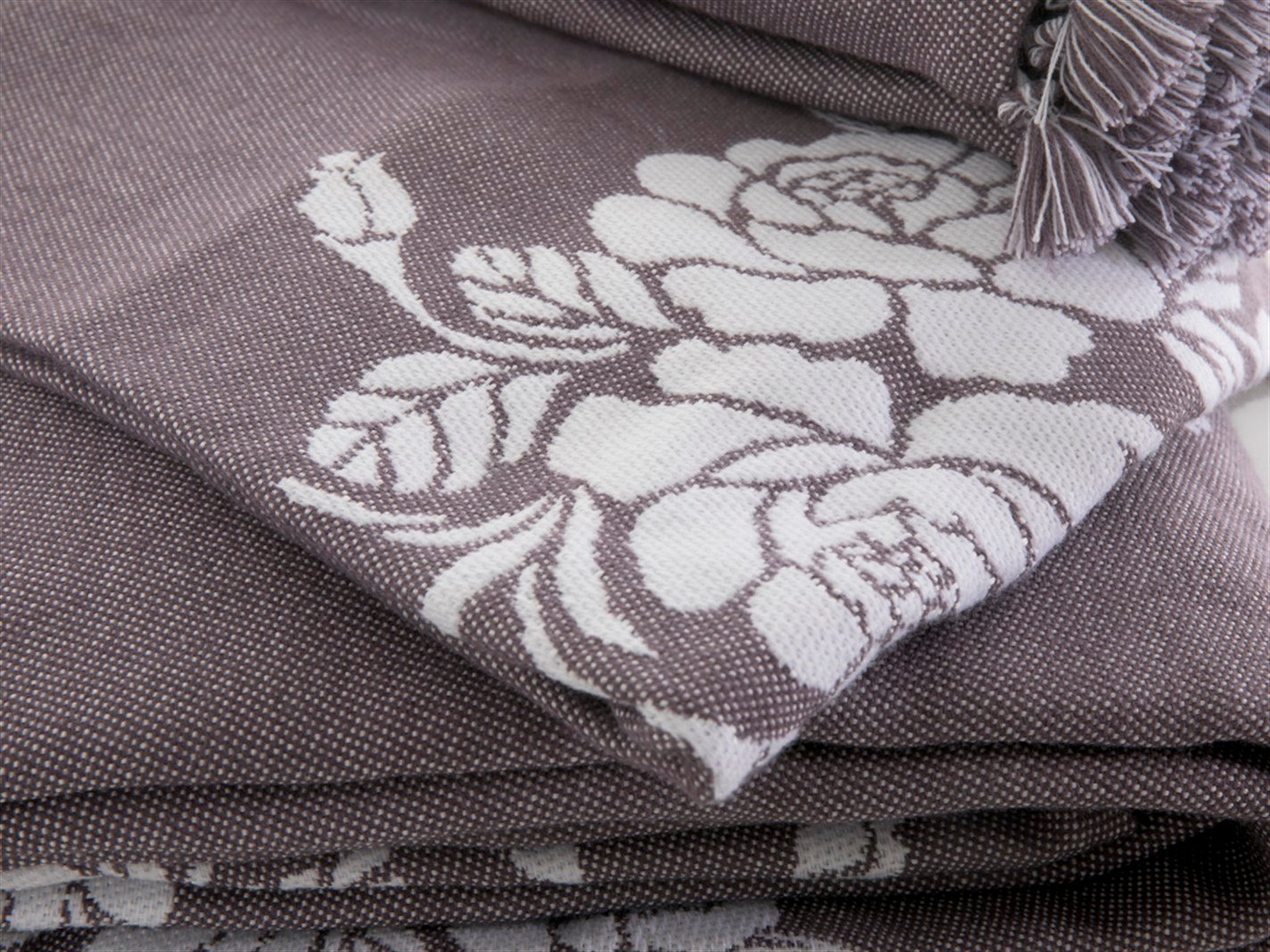 Tassle se ridică Ticălos Persoană dublă 240x260 cm Violet