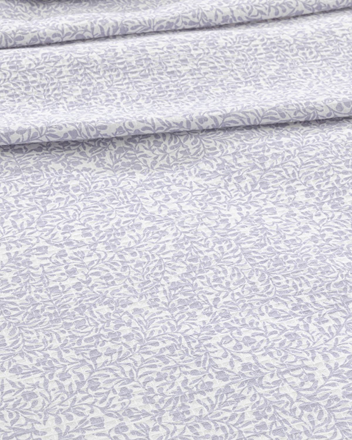 TIMELESS GARDEN Printed Double Summer Blanket 200x220 cm Lilac.