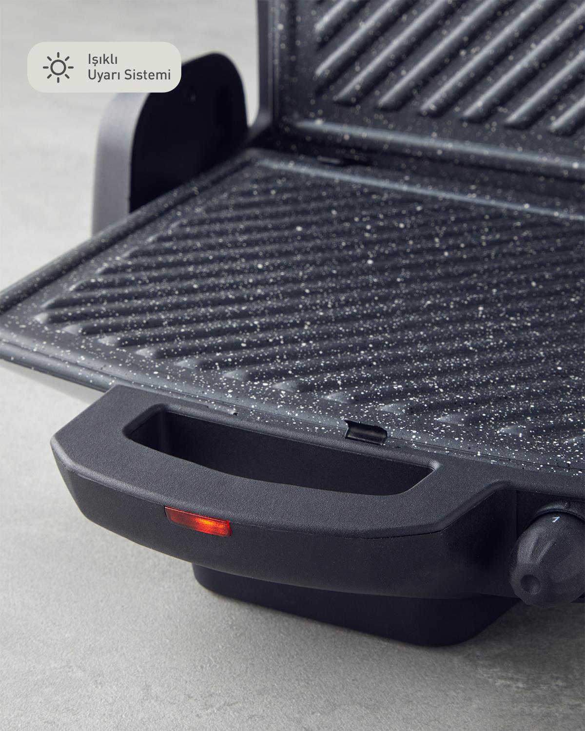 TMK 5010 Teflon Cu placă detașabilă Aparat De Sandvișuri 1800W Negru