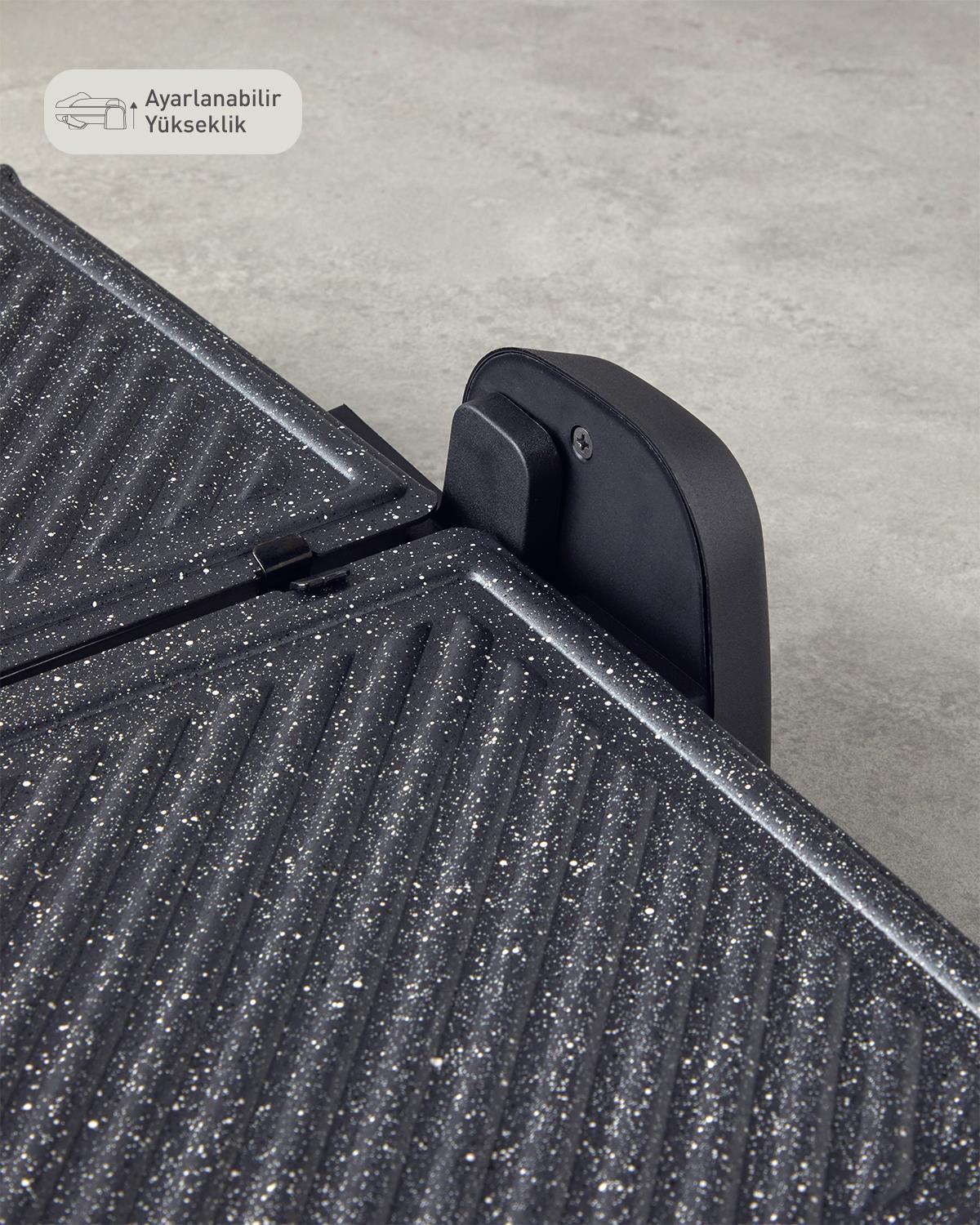 TMK 5010 Teflon Cu placă detașabilă Aparat De Sandvișuri 1800W Negru