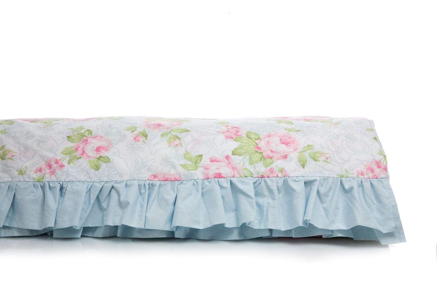 Trandafir de mână 57 Tel / 144 Numărul de fir Dimensiune dublă zdrobită 200x220 cm Roz
