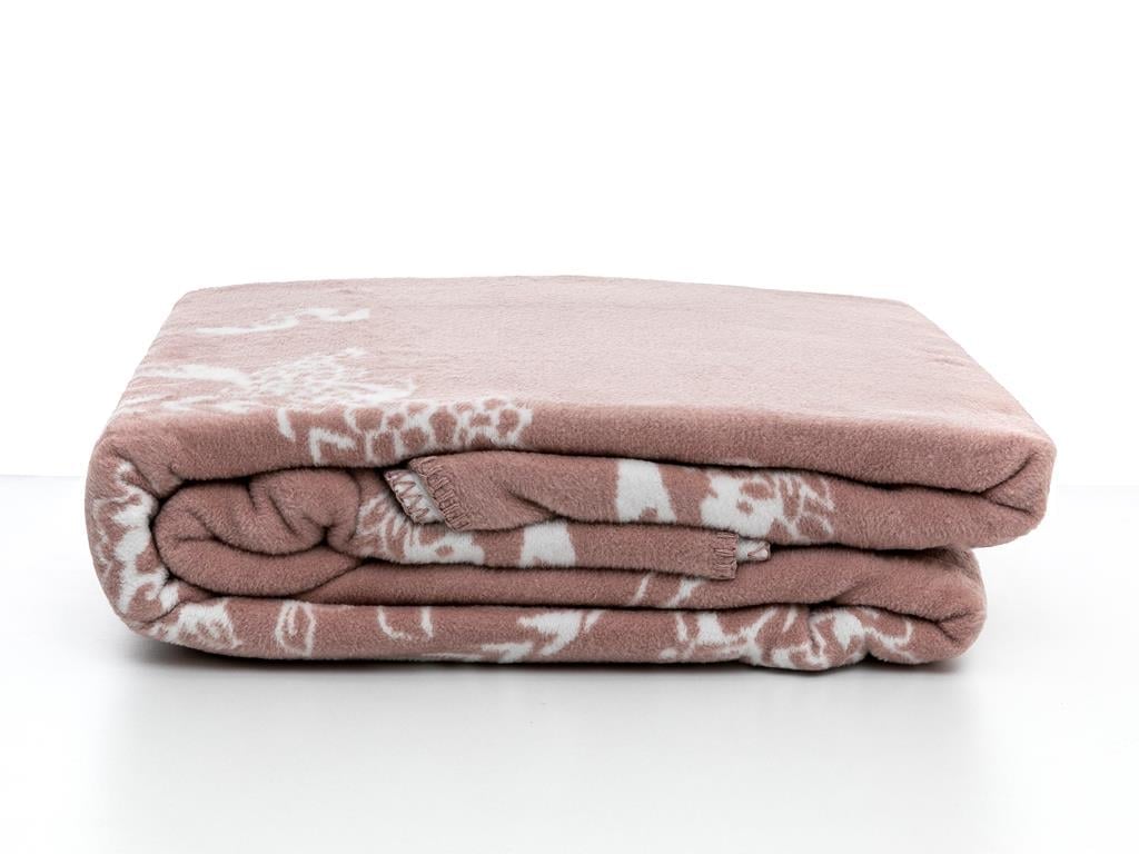 Trandafir har Cottony Double Person  PĂTURĂ 200x220 cm Powder Pink.