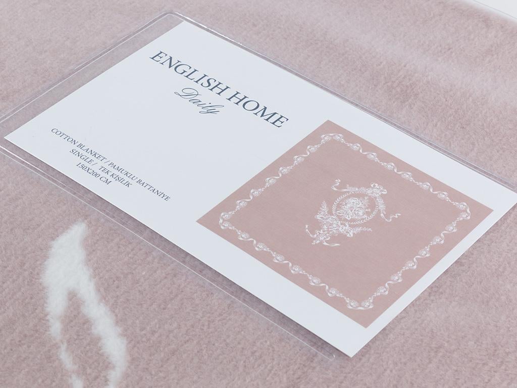 Trandafir har Cottony For One Person  PĂTURĂ 150x200 cm Powder Pink.