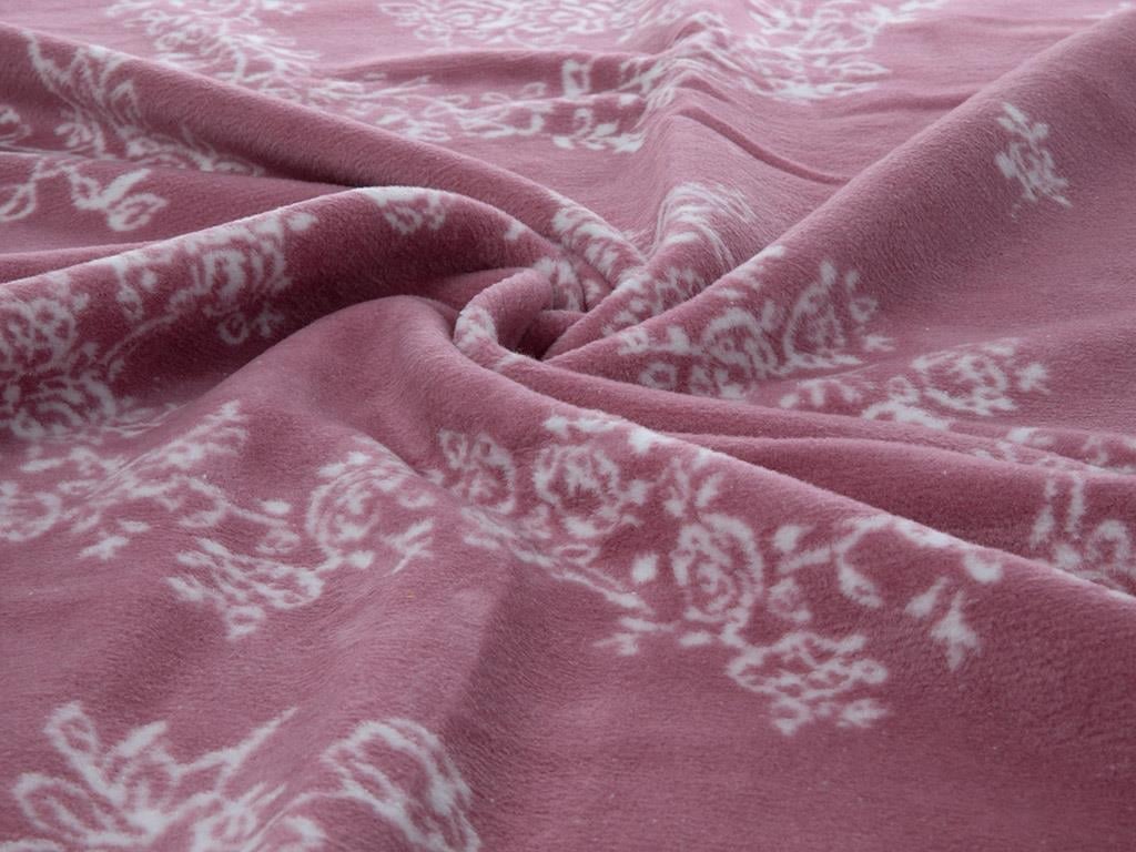 Trandafir zdrobit Cottony For One Person  PĂTURĂ 150x200 cm Pink