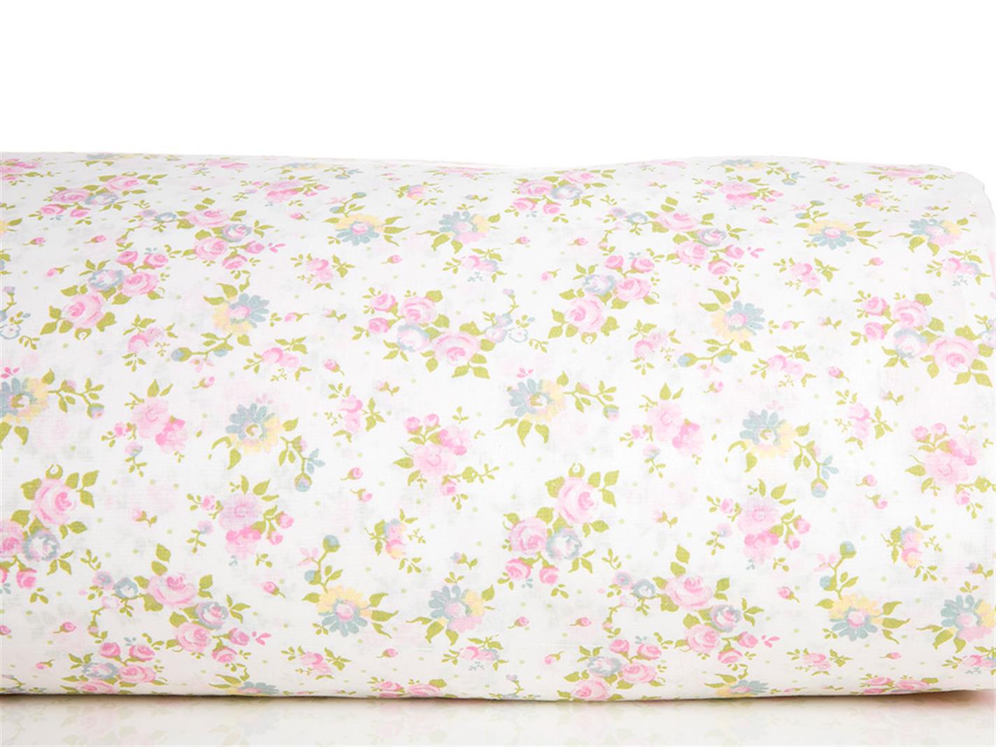 Trandafiri fanteziste Cottony Double Person  LENJERIE DE PAT 200x220 cm Pink