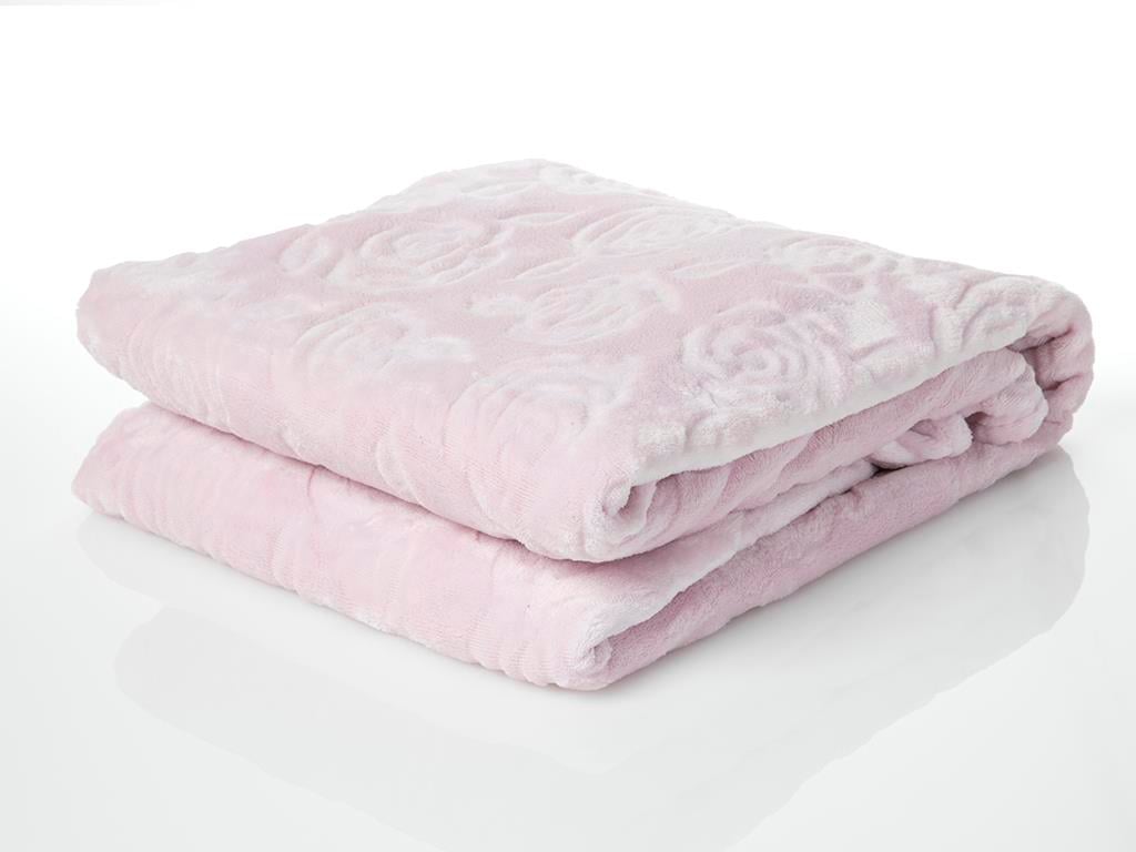 Trandafiri  Ultrasoft For One Person  PĂTURĂ 150x200 cm Pink
