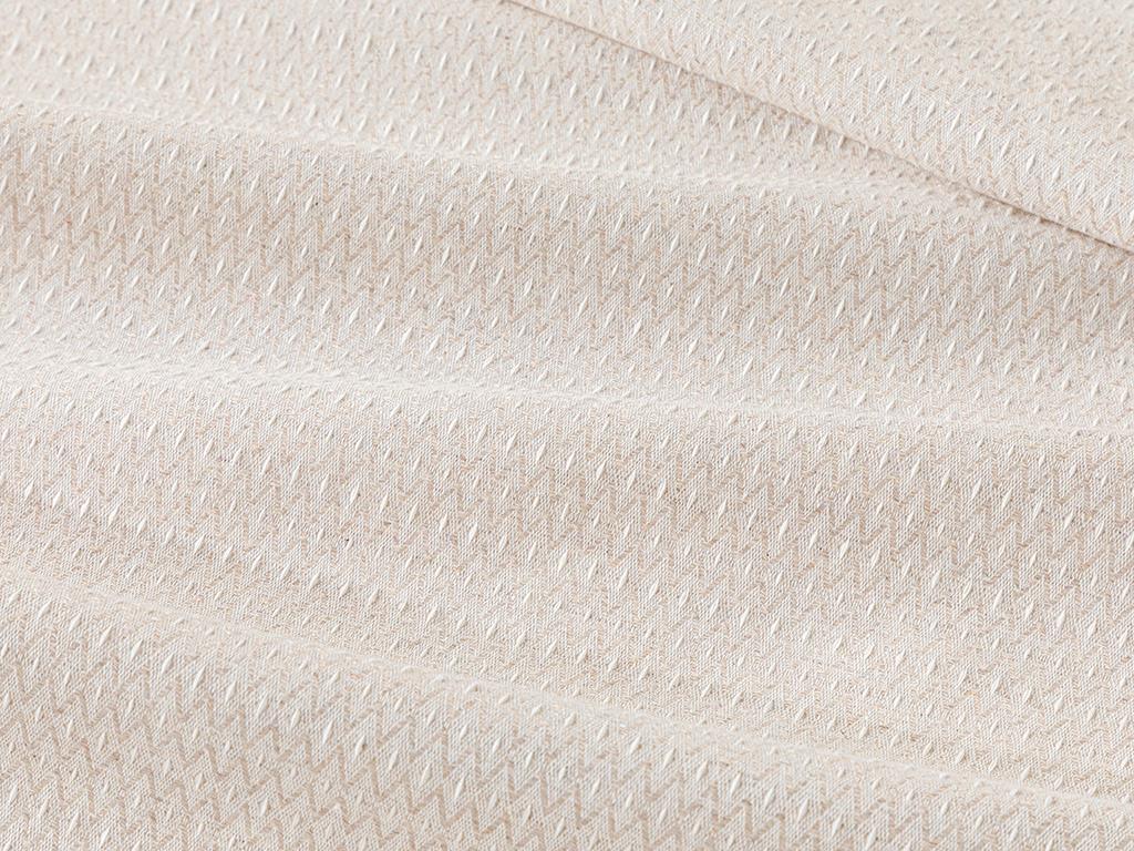 Trios  Ață vopsită Double Person  CUVERTURĂ 200x220 cm Beige