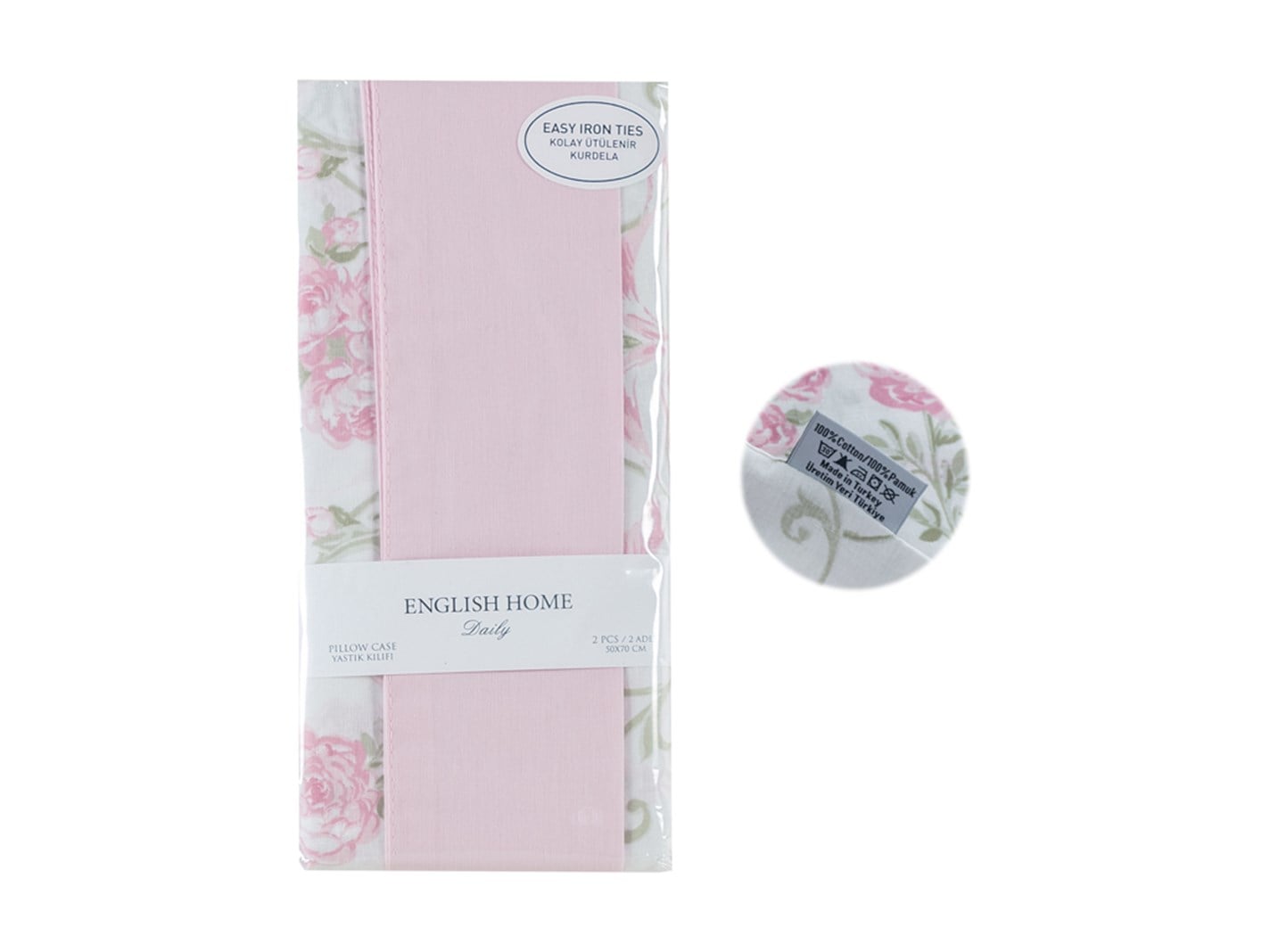 Tufa de trandafiri  2 set 50x70 cm Roz
