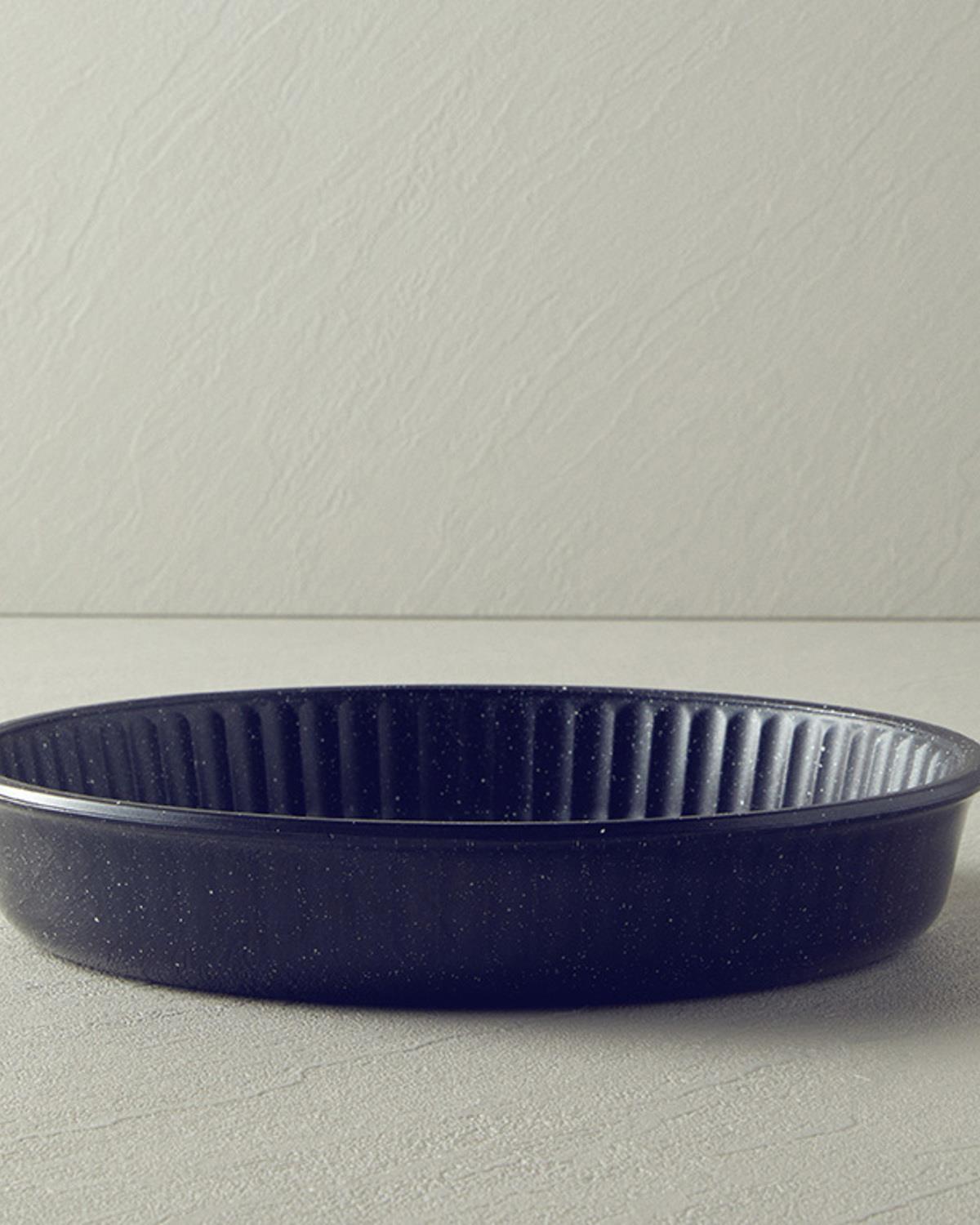 Vas pentru cuptor, Paşabahçe, sticlă, 26 cm, negru