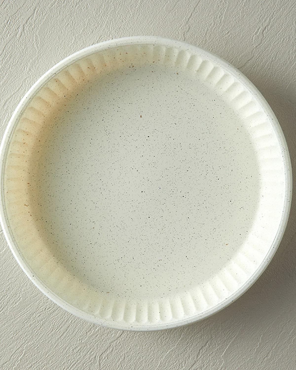 Vas pentru cuptor, Paşabahçe, sticlă, 26 cm, alb
