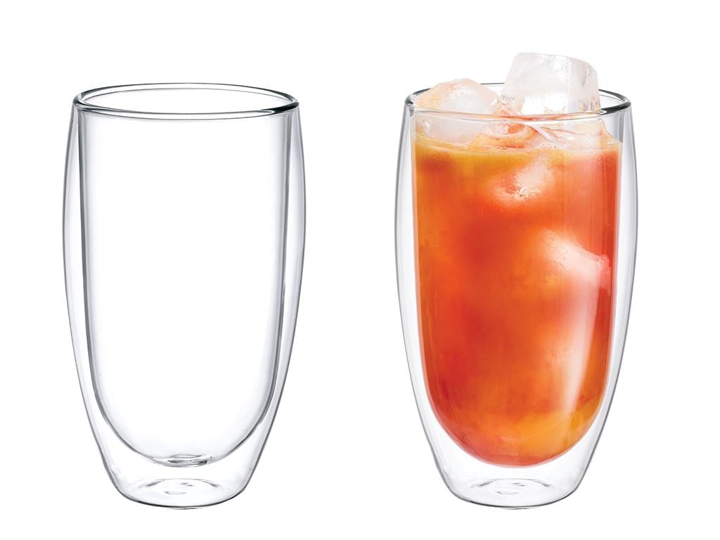 VERONA BOROSILKAT GLASS PERETE DUBLU CUPĂ 470 ML TRANSPARENT