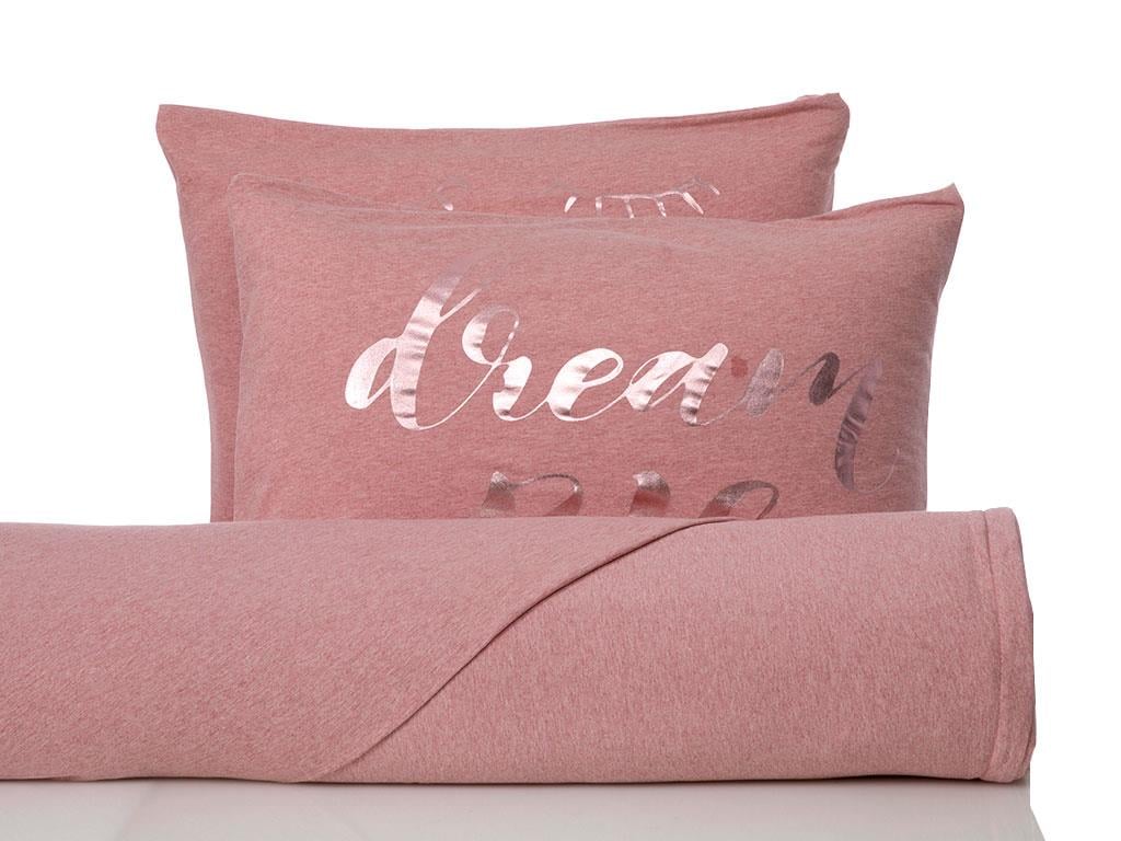 Vis mare  Tricot For One Person  SET LENJERIE DE PAT 160x220 cm Rose Color