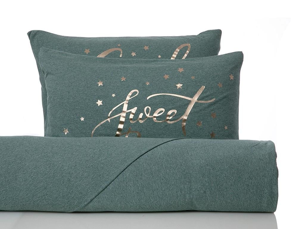 Vise dulci  Tricot For One Person  SET LENJERIE DE PAT 160x220 cm Seledon,