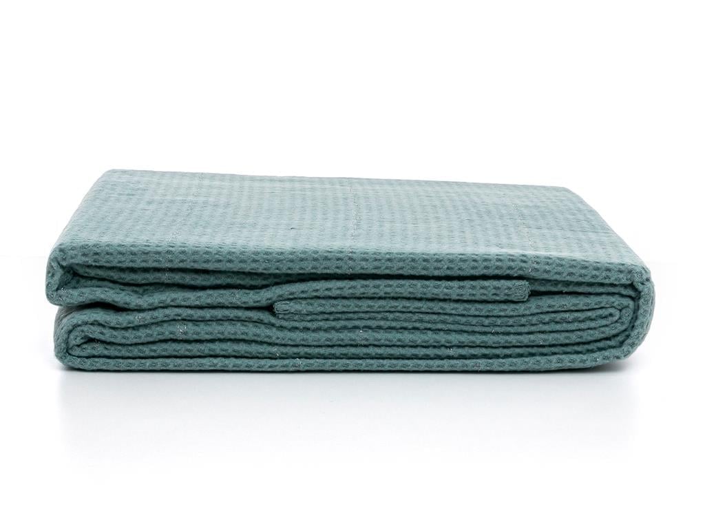 Waffle Glam Cottony Double Person  PĂTURĂ 200x220 cm Seledon,