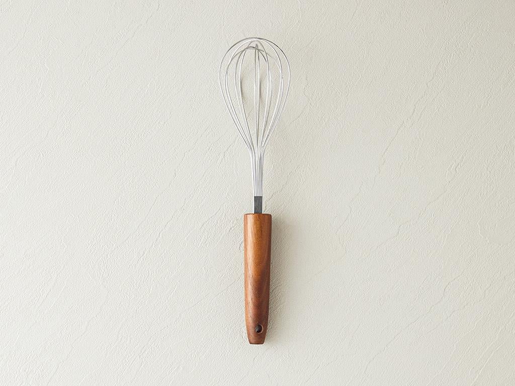 Woody Beater Oțel Mixer Ustensilă Bucătărie 28 cm Cafeniu