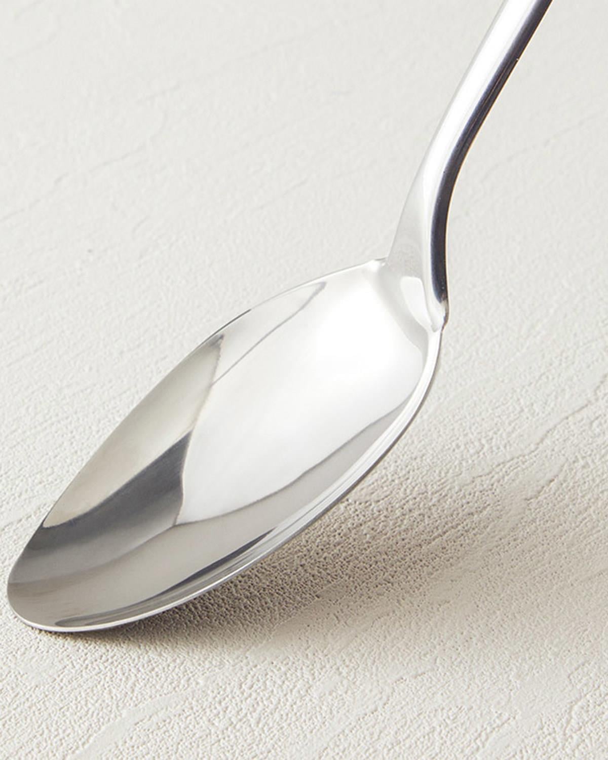 Woody Spoon Oțel Lingură De Servire Ustensilă Servire 30 cm Cafeniu