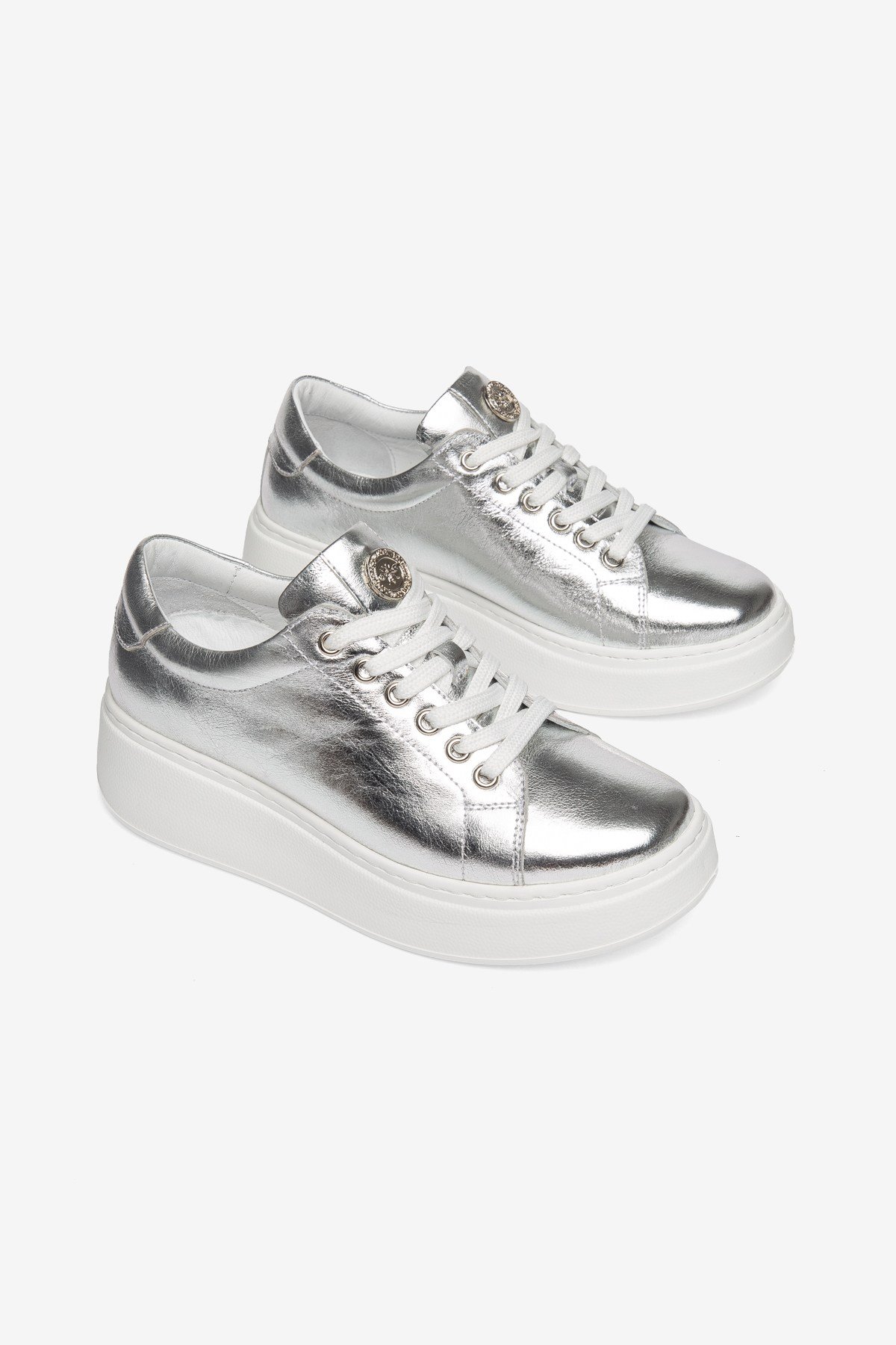 Paris Hakiki Deri Kadın Sneaker Comfort Yumuşak