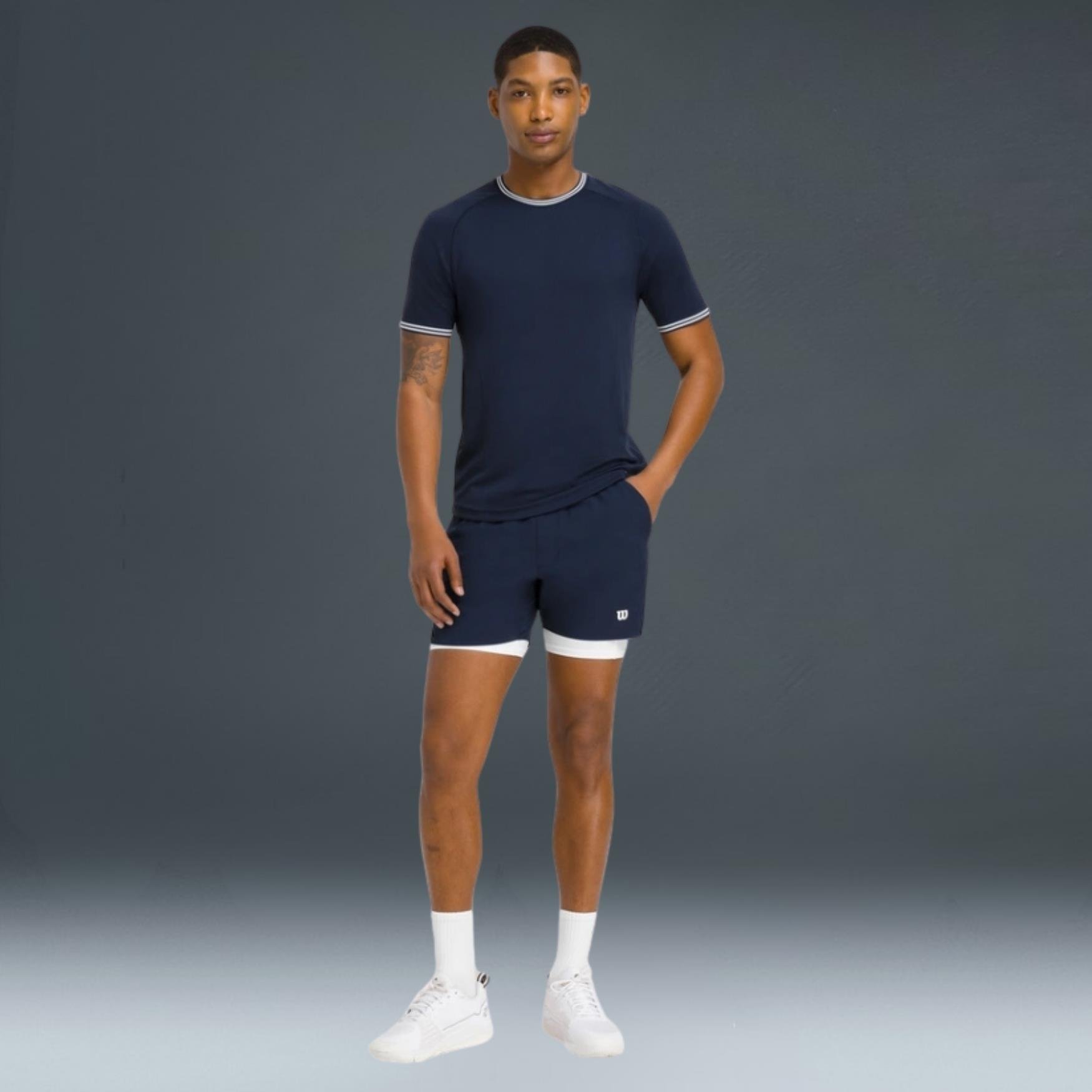  Wilson Court Performance Crew Tişört