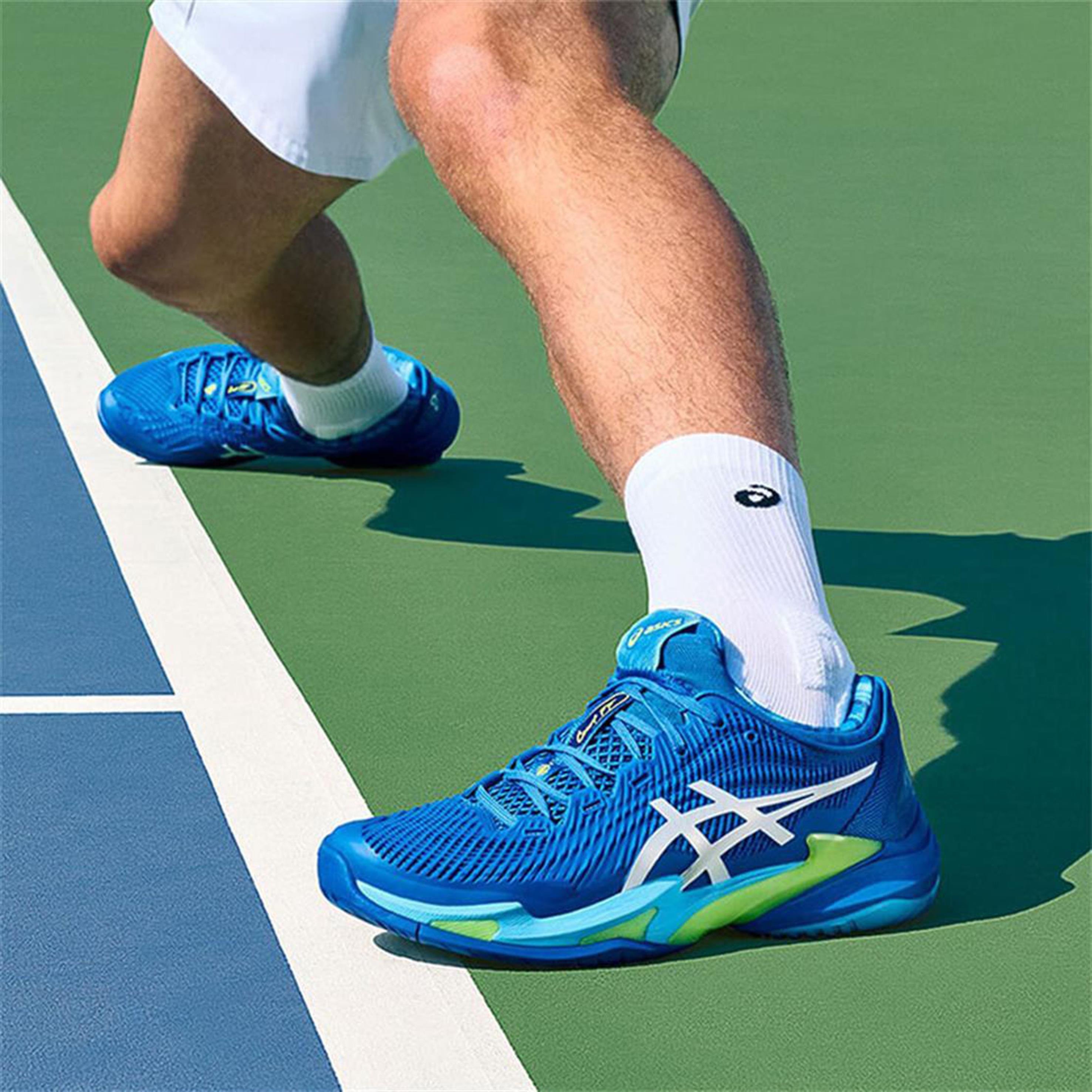 Asics Court FF3 Novak Sert Kort Tenis Ayakkabısı